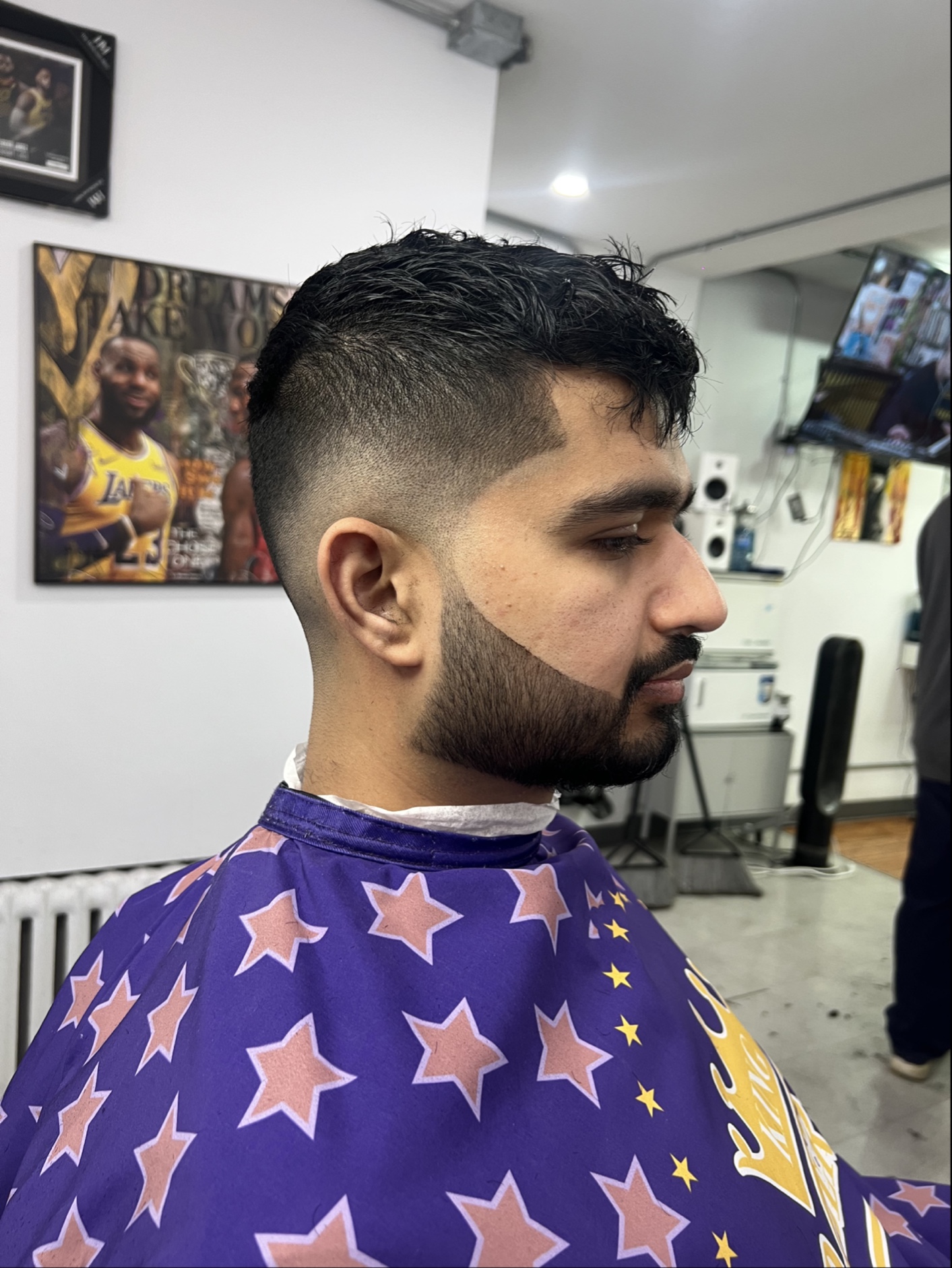 Skin fade, hard part